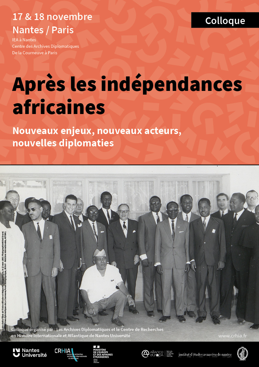 Artista Ocho Intensivo Colloque international – Après les indépendances africaines : nouveaux  enjeux, nouveaux acteurs, nouvelles diplomaties – Alliance Europa